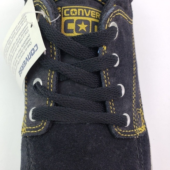Converse Cons Sea Star LS Mid Mens Sz 9 Womens Sz 10.5 Black Skate Sneaker Shoe main image 5